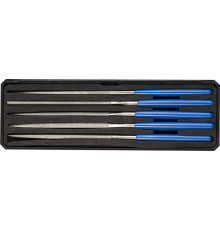 ЗУБР 160 х 80 мм, 5 предметов, P 140, набор алмазных надфелей в пластиковом боксе (33388-160-H5)