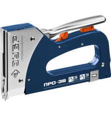 ЗУБР Про-36, скобы тип 36/28, кабельный рессорный степлер (31580)