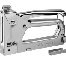 STAYER Pro-53, тип 53 (A/10/JT21) 23GA (4 - 14 мм), усиленный степлер для скоб, Professional (3150)