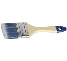 STAYER AQUA, 63 мм, 2.5″, искусственная щетина, деревянная ручка, для воднодисперсионных и акриловых ЛКМ, плоская кисть (01032-063)