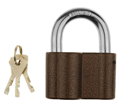 ЗУБР 80 мм, дисковый механизм секрета, навесной замок (3720) купить  в Сочи