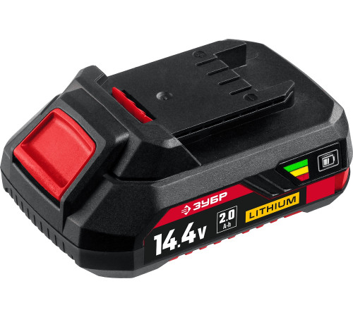 ЗУБР С1, 14.4 В, 2.0 А·ч, аккумуляторная батарея (АКБ-С1-14-2) купить  в Сочи