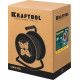 KRAFTOOL K-315, КГ, 3 x 1.5 мм2, 30 м, 3700 Вт, IP44, силовой удлинитель на стальной катушке (55085-30) купить в Сочи