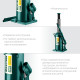 KRAFTOOL KRAFT-LIFT, 20 т, 244 - 478 мм, бутылочный гидравлический домкрат (43462-20) купить в Сочи