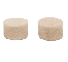 ЗУБР 2 шт, 12 x 8 мм, круг фетровый (35935)