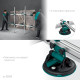 KRAFTOOL TCS-150 330х170 см, макс 150 кг, система переноски крупноформатной плитки (33255) купить в Сочи