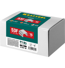 KRAFTOOL тип 20GA (53F/D/056) 16 мм, 5000 шт, скобы для степлера (31787-16)