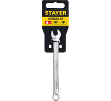 STAYER HERCULES, 9 мм, комбинированный гаечный ключ, Professional (27081-09)