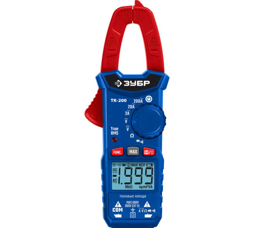ЗУБР ТК200 Цифровые токовые клещи (59828) купить  в Сочи