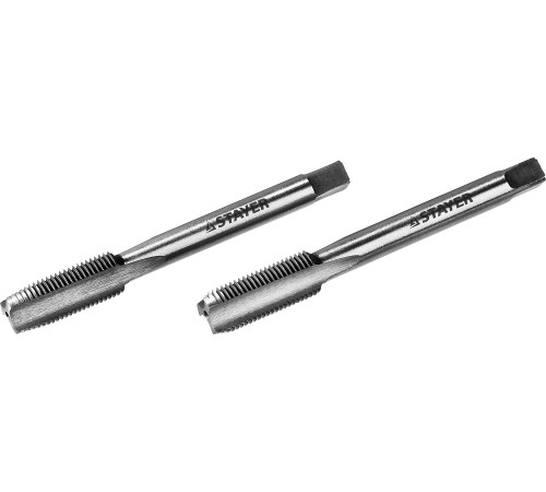 STAYER M10 х 1.0 2 шт, комплект метчиков (28025-10-1.0-H2) купить  в Сочи