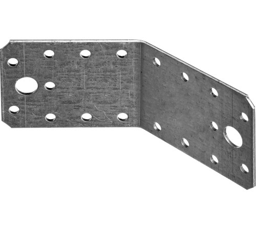 ЗУБР УК-135-2.0, 55 x 70 x 70 x 2 мм, 135 град, цинк, крепежный уголок (310136-55-070) купить  в Сочи