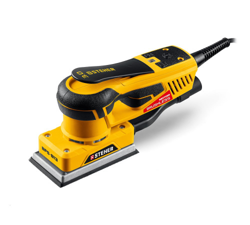 STEHER 81х133 мм, 300 Вт, 3 мм, бесщеточная плоскошлифовальная машина (BPS-813) купить  в Сочи