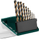 KRAFTOOL COBALT-8, 10 шт, (1-10 мм), сталь М42, HSS-Co(8%), набор сверл по металлу (29656-H10) купить  в Сочи