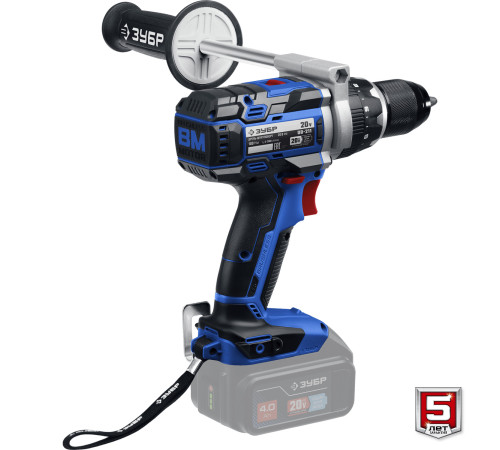 ЗУБР Т7, 20 В, 100 Н·м, без АКБ, бесщеточная дрель-шуруповерт, Профессионал (DB-211) купить  в Сочи