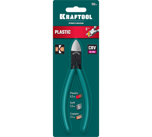 KRAFTOOL Kraft Mini, чистый рез 150 мм, прецизионные бокорезы (220017-8-15) для монтажа и демонтажа крепежных элементов KRAFTOOL Kraft Mini, чистый рез 150 мм, прецизионные бокорезы (220017-8-15) для монтажа и демонтажа крепежных элементов