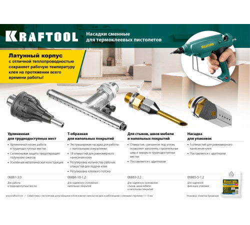 KRAFTOOL 3.2 мм, 45 мм, запасное сопло для пистолетов Industrial-ХХХ (06881-3.0) купить  в Сочи