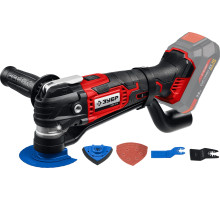 ЗУБР C1-18, 18 В, OQIS, без АКБ, реноватор, набор насадок (МФИ-18 Н)