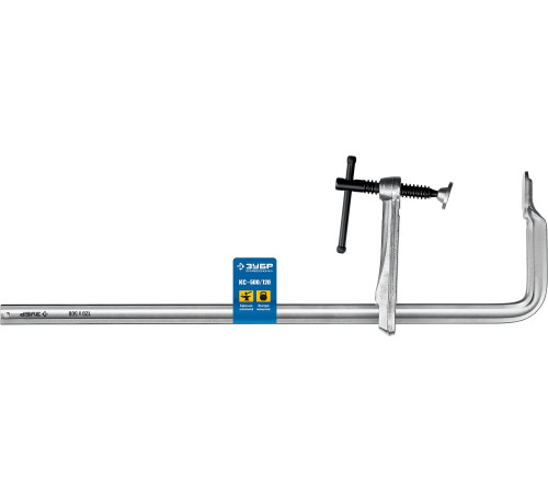 ЗУБР КС-500/120, F, 500 х 120 мм, цельнокованая струбцина, Профессионал (32157-120-500) купить  в Сочи ЗУБР КС-500/120, F, 500 х 120 мм, цельнокованая струбцина, Профессионал (32157-120-500) купить  в Сочи