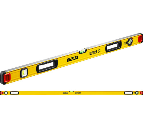 STAYER PRO STABIL, 2000 мм, усиленный профиль, магнитный уровень с поворотным глазком, Professional (3480-200) купить  в Сочи