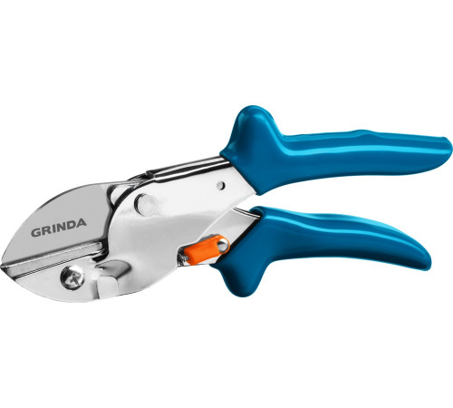 GRINDA P-44, 190 мм, закаленная сталь, стальные рукоятки, покрытие ПВХ, контактный секатор, PROLine (423444) купить  в Сочи