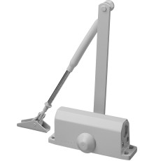 STAYER MAXComfort, до 40 кг, белый серебро, дверной доводчик (37916-50)