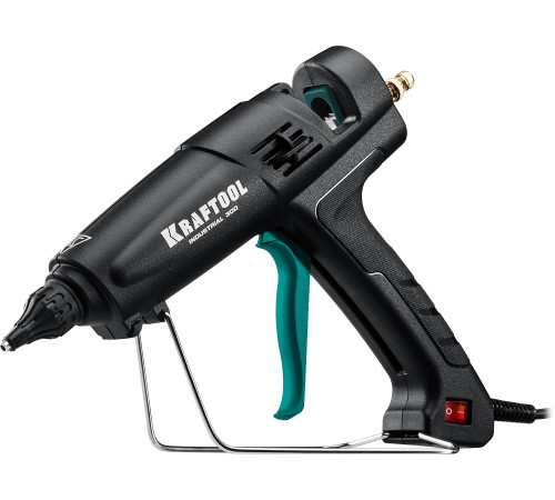 KRAFTOOL Industrial 300, d 11 - 12 мм, 45 г/мин, электрический термоклеевой пистолет (06842) купить  в Сочи