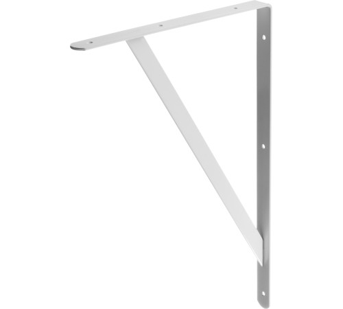 STAYER 500 х 330 х 30 х 4 мм, белый, усиленный уголок-кронштейн (37424-1) купить  в Сочи