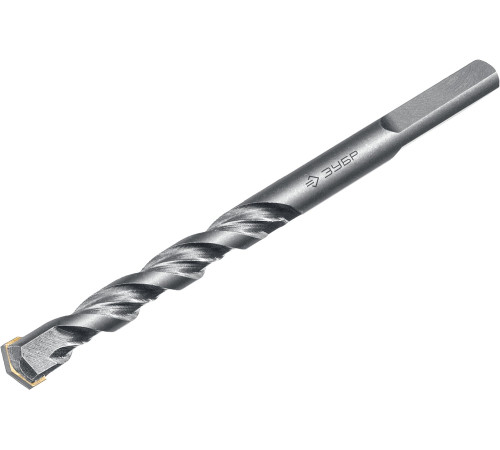 ЗУБР 10 x 120 мм, трехгранный хвостовик, сверло по бетону усиленное, Профессионал (2916-120-10) купить  в Сочи