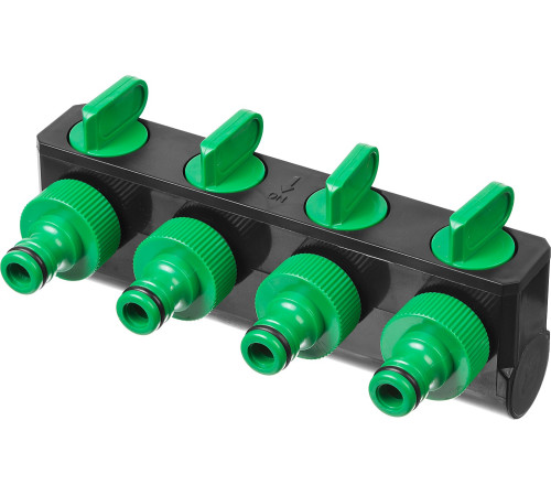 РОСТОК RS-4, 3/4″, четырехканальный, с внутренней резьбой, поливочный распределитель (426378) купить  в Сочи