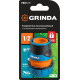 GRINDA TL-12, 1/2″, с запирающим механизмом, пластиковый с TPR, для шланга, быстросъемный соединитель, PROLine (8-426427) купить в Сочи