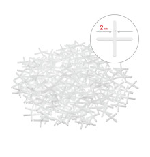 ЗУБР 2 мм, 200 шт, крестики для плитки (33811-2)