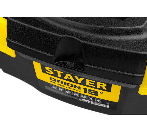 STAYER ORION-19, 480 х 250 х 240 мм, (19″), пластиковый ящик для инструментов (38110-18) купить в Сочи STAYER ORION-19, 480 х 250 х 240 мм, (19″), пластиковый ящик для инструментов (38110-18) купить в Сочи