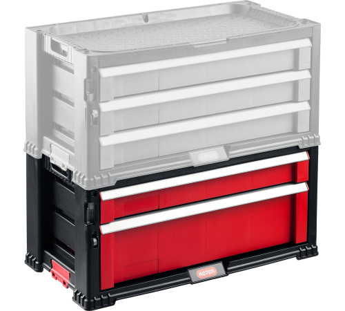 KETER DRAWER-2, 562 х 289 х 262 мм, (22″), ящик с 2 выдвижными полками (38382-2) купить в Сочи KETER DRAWER-2, 562 х 289 х 262 мм, (22″), ящик с 2 выдвижными полками (38382-2) купить в Сочи