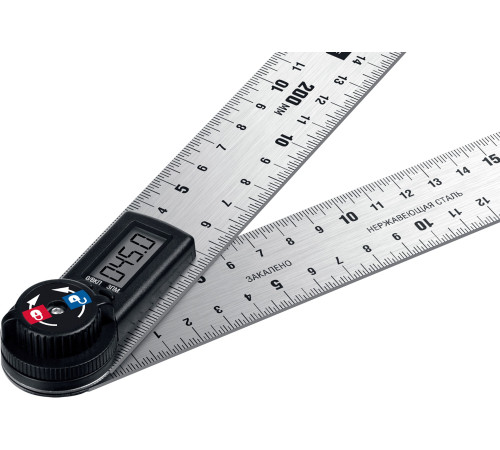 ЗУБР 200 мм, электронный транспортир-угломер, Профессионал (34294) купить  в Сочи