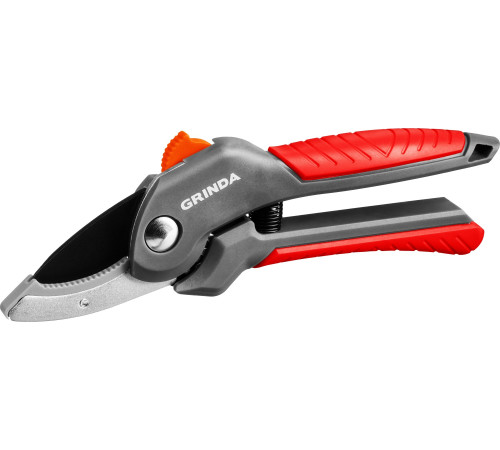GRINDA G-24, 200 мм, с двухкомпонентными рукоятками, контактный секатор (423124) купить  в Сочи