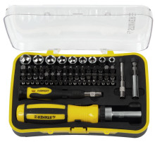 STAYER Compact-65, 65 предм., реверсивная отвертка с насадками (25310-H65)