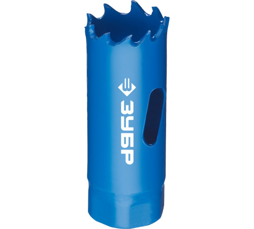 ЗУБР 19 мм, сталь Р6М5, биметаллическая коронка (29531-019) купить  в Сочи