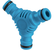 GRINDA TW-1, ударопрочный пластик с покрытием TPR, штуцерный тройник, PROLine (8-426439)