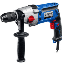 ЗУБР 900 Вт, 13 мм, безударная дрель, 2-скоростная, мет. корпус, Профессионал (Д-П900-2)