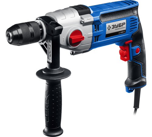 ЗУБР 900 Вт, 13 мм, безударная дрель, 2-скоростная, мет. корпус, Профессионал (Д-П900-2) купить  в Сочи