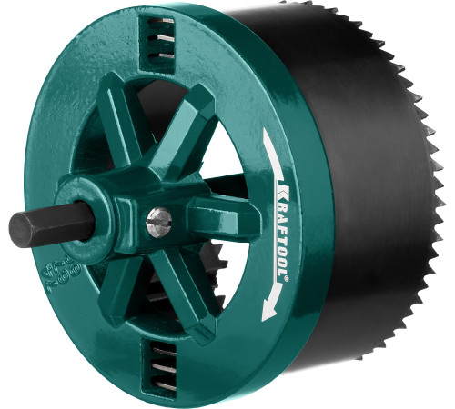 KRAFTOOL 3 шт, (60-67-74 x 32 мм), наборная кольцевая пила по дереву (29582-H3-32) купить  в Сочи