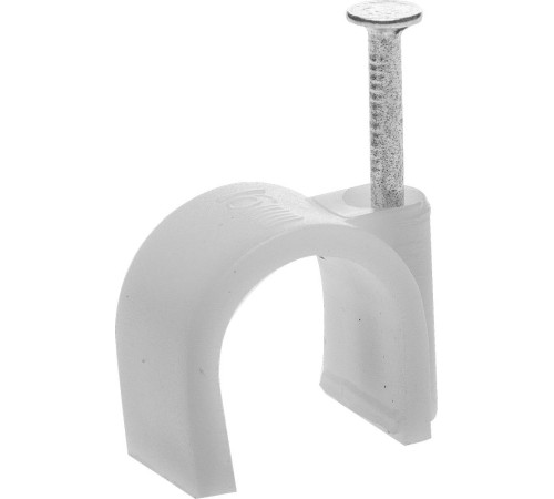 STAYER 16 мм, 40 шт, скоба-держатель для круглого кабеля с оцинкованным гвоздем (4510-16) купить  в Сочи