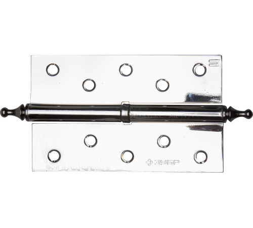 ЗУБР 125 х 75 х 2.5 мм, разъемная, левая, цвет хром (CP), 2 шт, карточная петля (37605-125-2L) купить  в Сочи