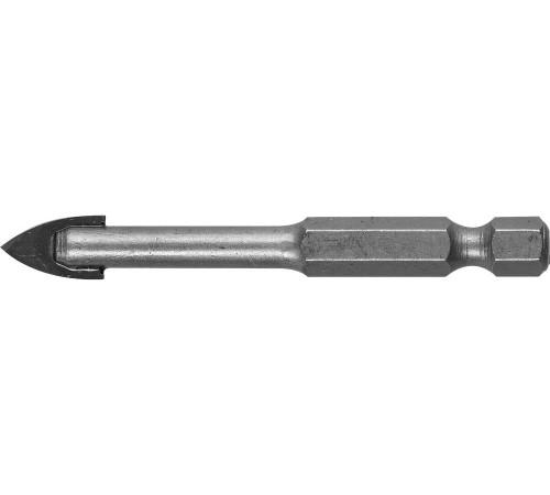 ЗУБР 10 мм 2х кромка, HEX 1/4, Сверло по стеклу и кафелю (29840-10) купить  в Сочи