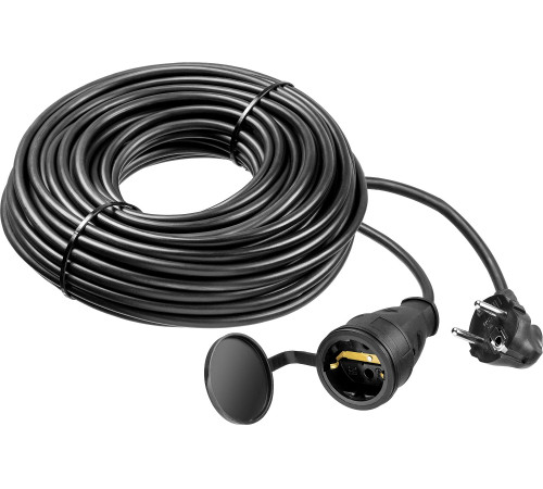 ЗУБР КГ-325-Ш, КГ, 3 х 2.5 мм2, 30 м, IP44, 4000 Вт, силовой удлинитель-шнур, Профессионал (55017-30) купить  в Сочи