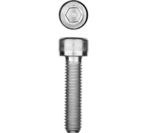 ЗУБР DIN 912, кл. пр. 8.8, М10 х 35 мм, цинк, 5 кг, винт с внутренним шестигранником, Профессионал (30318-10-035) купить  в Сочи