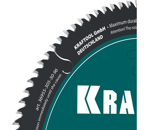 KRAFTOOL Slim wood cut 305 х 30 x 2.2 мм, 96Т, диск пильный по дереву, (36955-305-30-96) купить  в Сочи