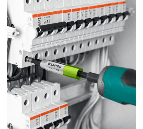 KRAFTOOL FIX-TORQ 1.4 Нм динамометрический адаптер для бит (64035-1.4) купить  в Сочи