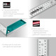 KRAFTOOL Grand, 300 мм, высокоточный столярный угольник (3439-30) купить в Сочи