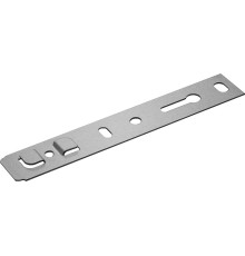 ЗУБР ПО, 58 мм, 150 x 25 x 1.2 мм, цинк, оконная пластина для профиля KBE VEKA (31046-150-58)